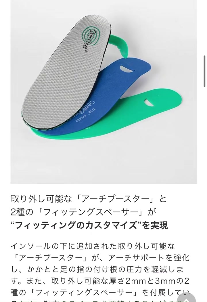 未使用級】オーソフィート Orthofeet 日本初上陸 ハンズフリー 靴 未