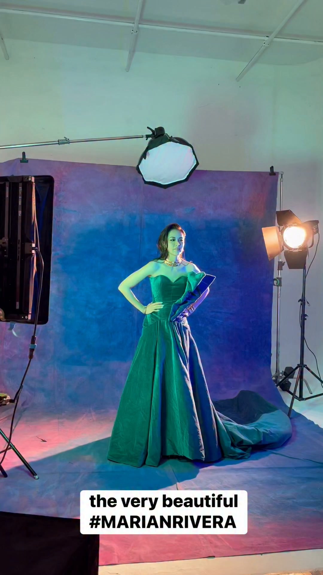 marian rivera green dress the very beautiful | Ogie Narvaez Rodriguez 4yr
