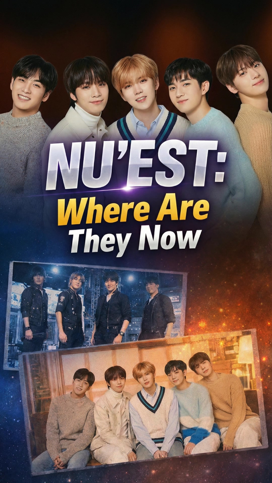 NU'EST - Where Are They Now? NU'EST debuted in 2012, disbanded in