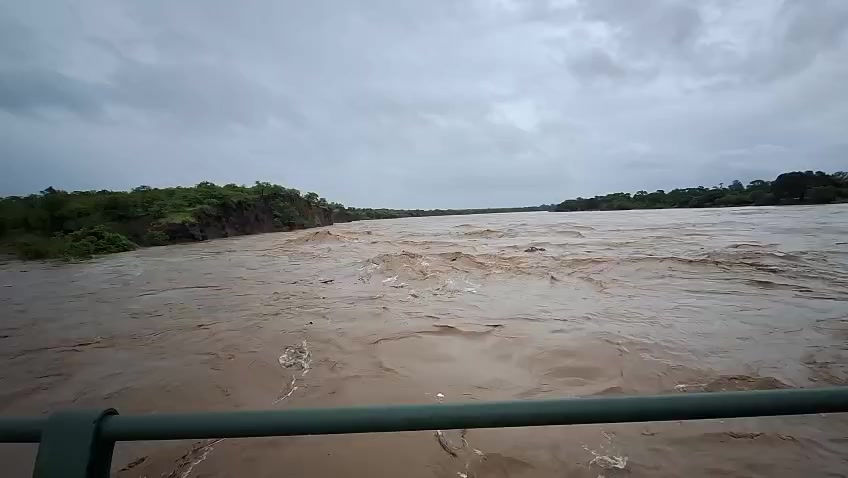Letaba River High water bridge Kruger National Park Video Lisl Moolman ...