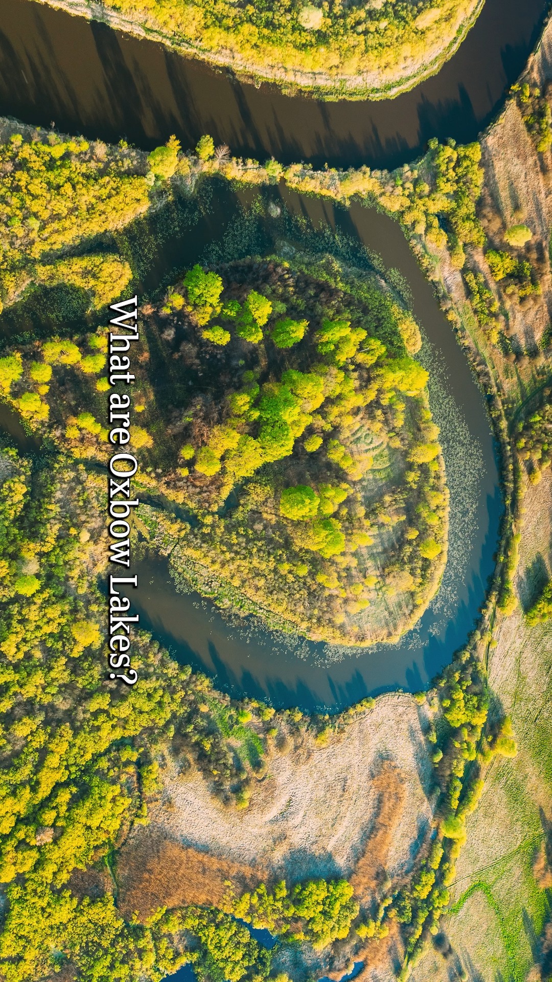 Here's a Splash of Science for your day! What are Oxbow Lakes and