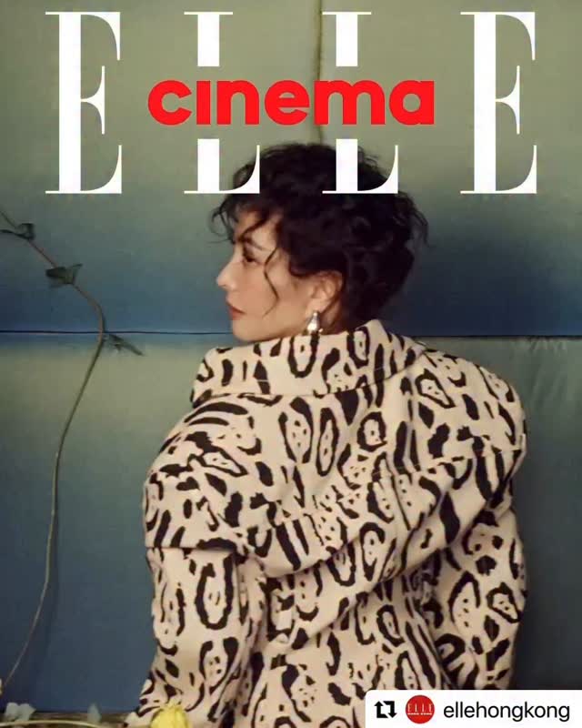 #Repost @ellehongkong with @use.repost ・・・ 【Digital Cover】何超 @josie_ho ...