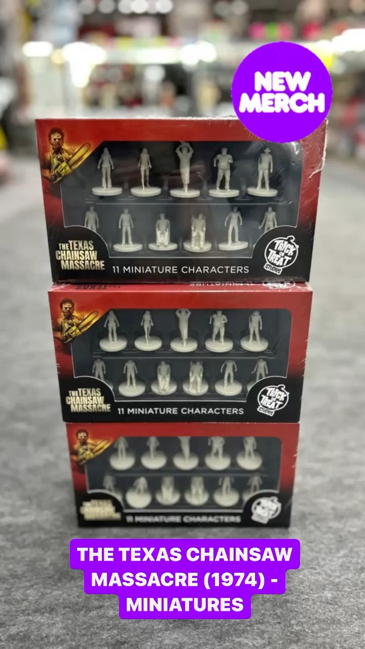 Miniatures Texas Chainsaw Massacre 1974 - Figurines Ou Objets De Collection, Neuf