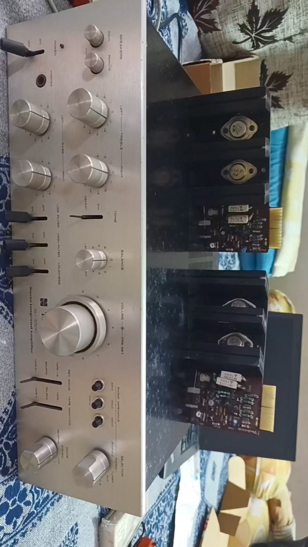 Technics SU-3500 Stereo Integrated Amplifier (1976-77) Power
