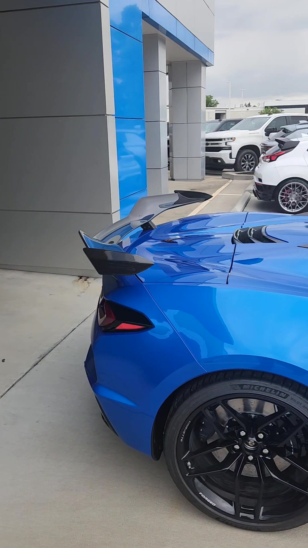 Loving Riptide blue on the newly arrived 2025 Chevrolet Corvette