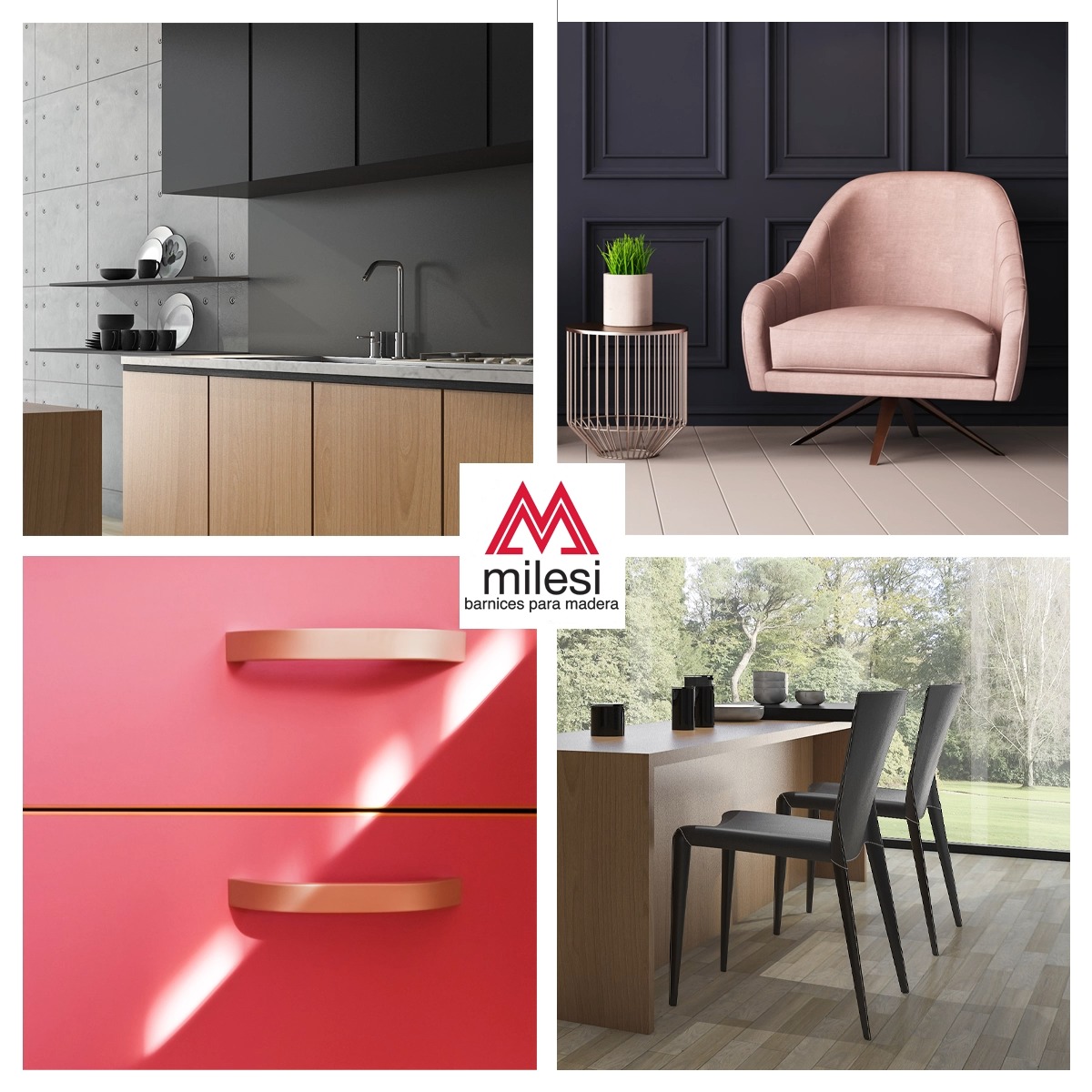 MILESI Barnices para madera - Home