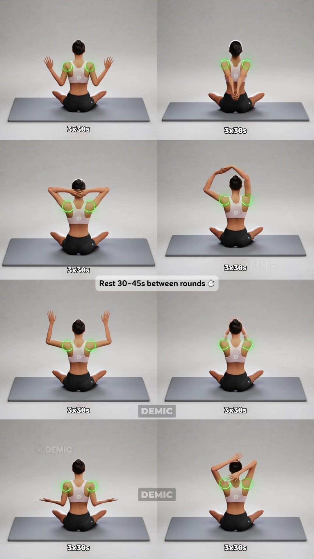 Arm, Shoulder & Back Flex Flow 🔥 No Equipment Feeling stiff in your ...
