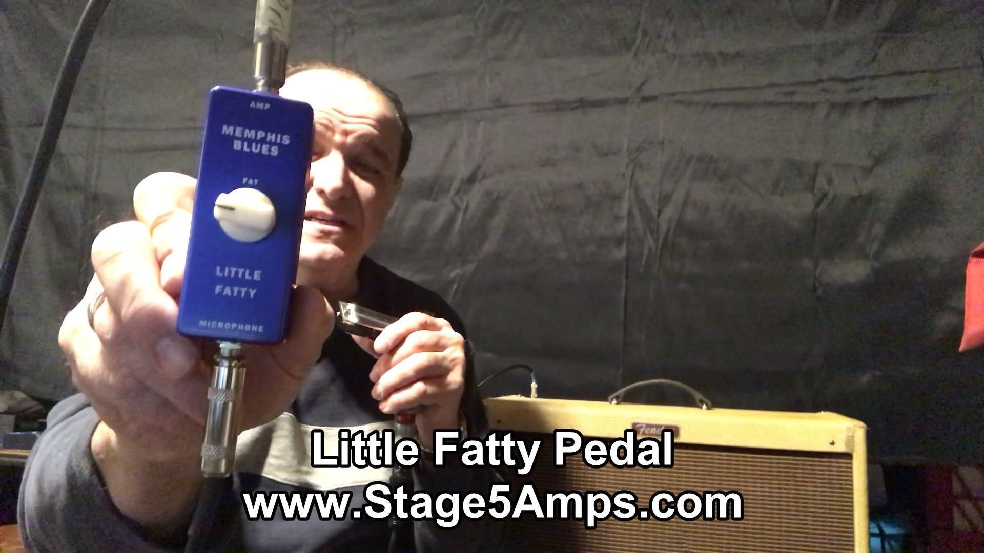 Rob Paparozzi demos the Little Fatty pedal with low impedance mics