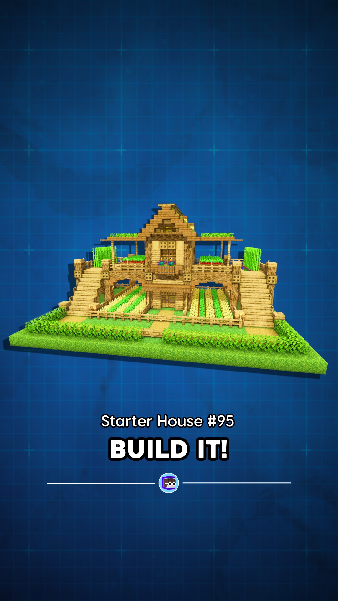 👷Build it! Link in bio (Starter House #95) You can re-build this ...