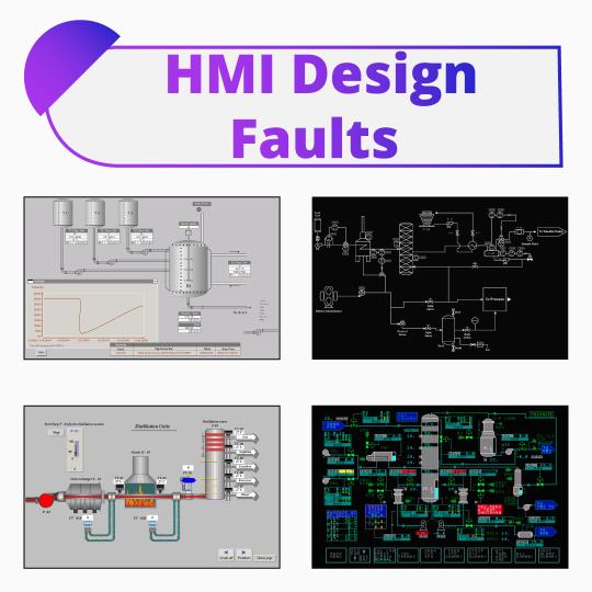HMI Design Faults Early HMIs were simple depictions of the “P&ID” of ...