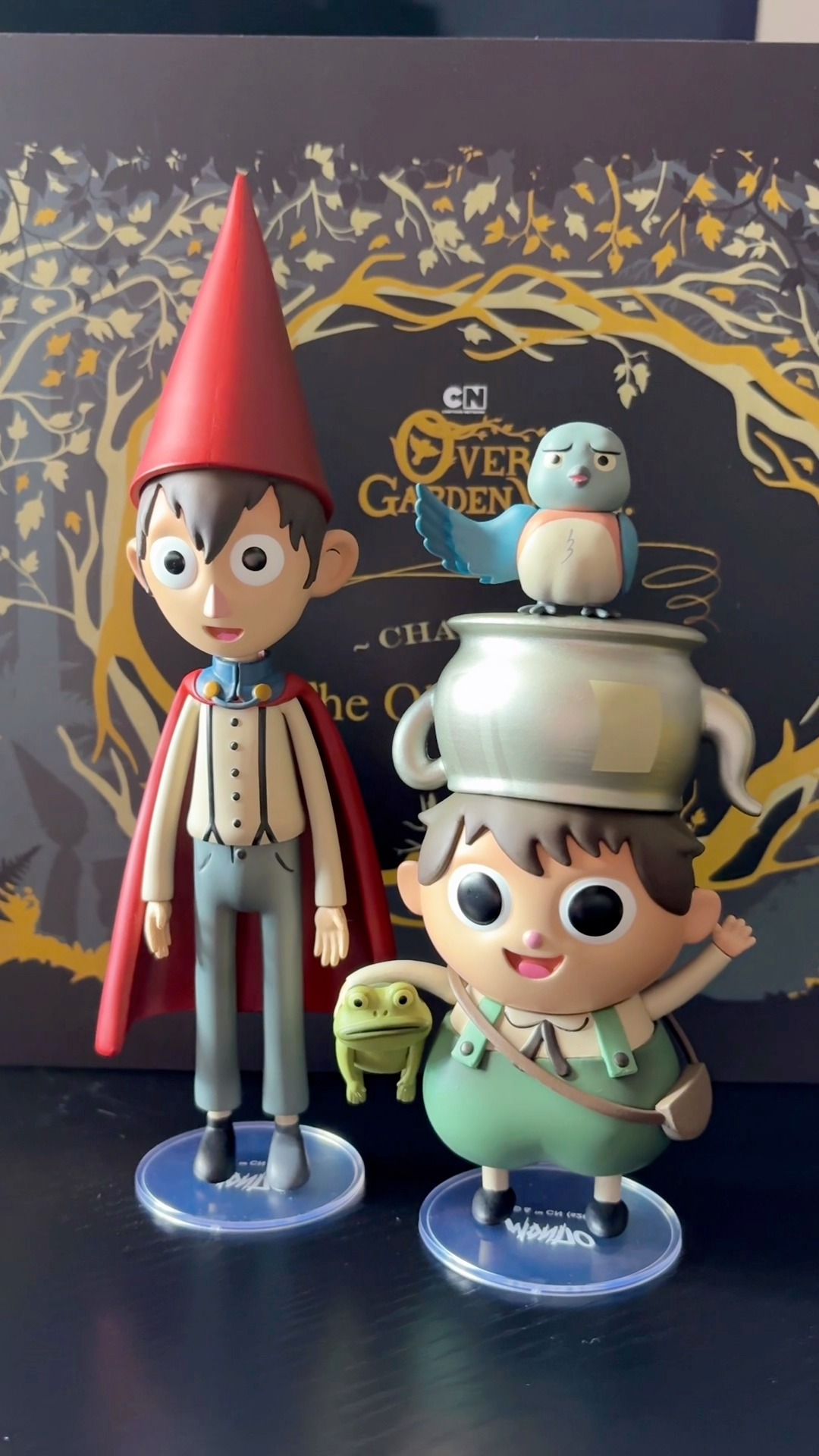 Over the Garden Wall Figure Set ① My Over The Garden Wall Chapter 1 set from @mondonews arrived this