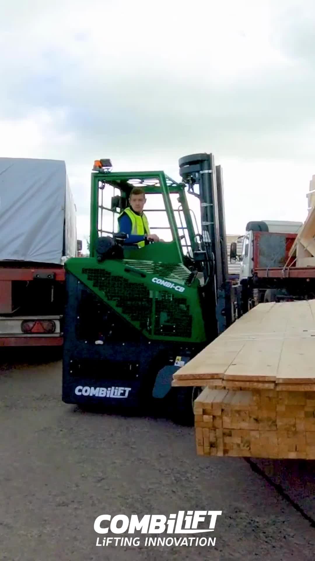 The C-Series is the original multidirectional forklift by Combilift ...