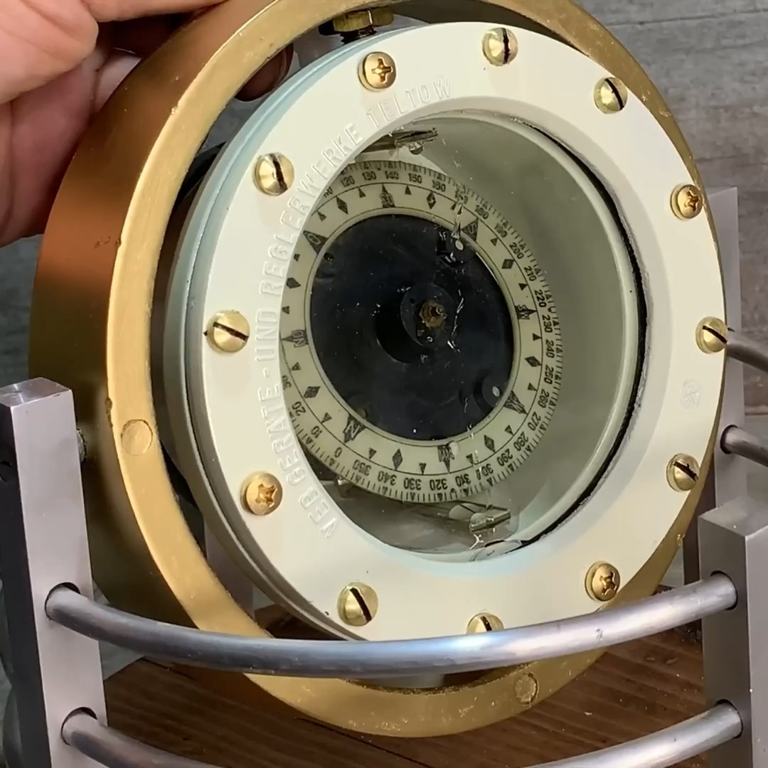 Restoring and Repairing an Antique German Compass | DIY & Crafts