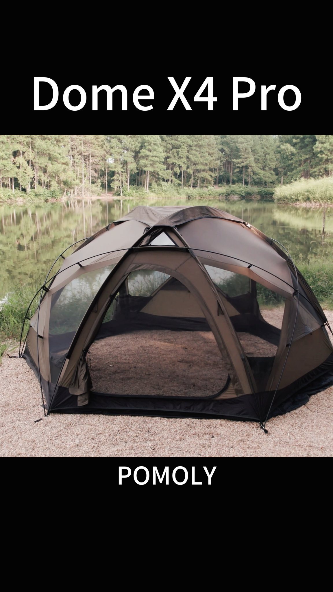 In this comfortable and spacious Dome X4 Pro independent hot tent