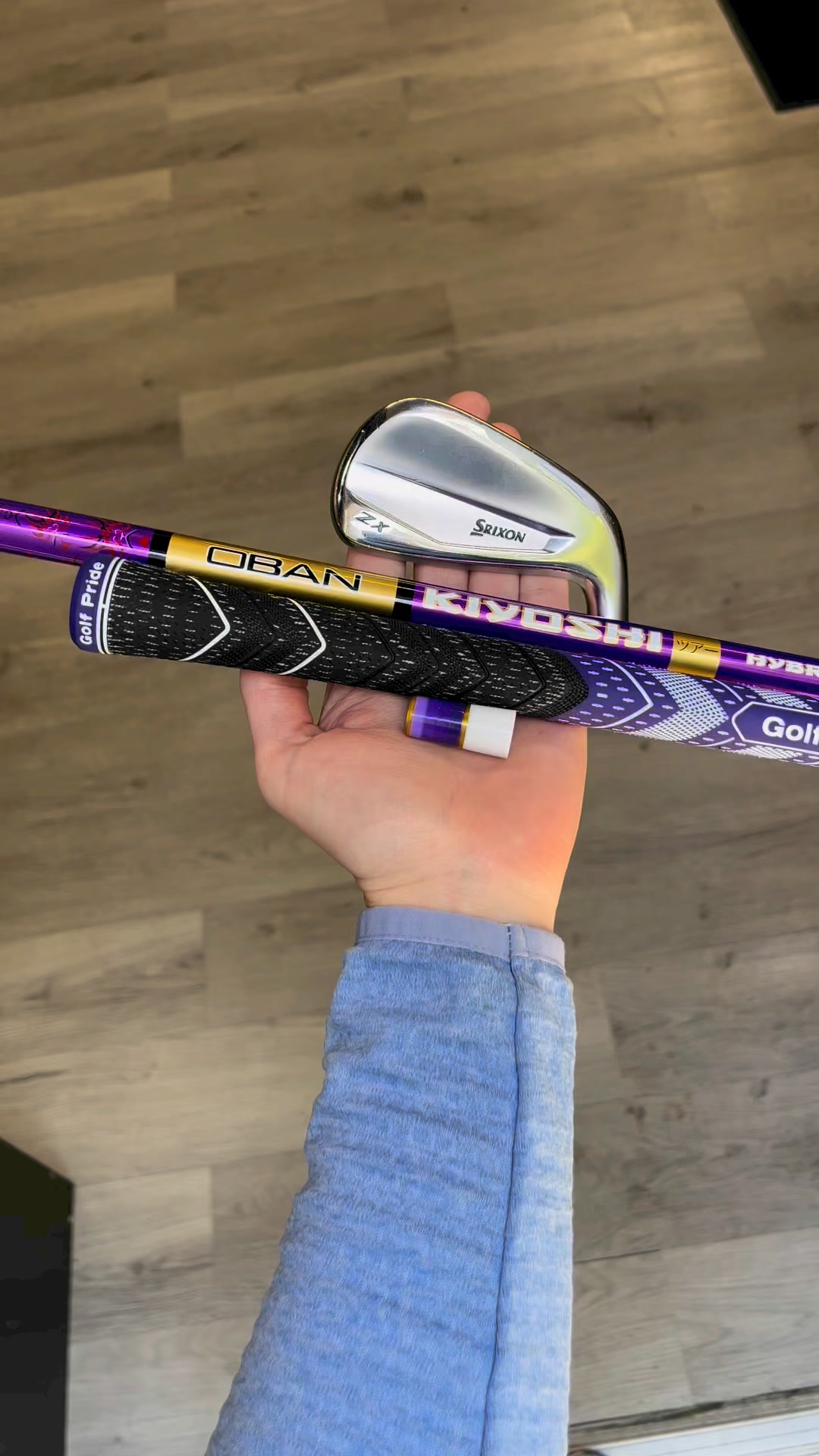 きよし　 Purple rocket for Justin from Dartee Golf 🚀DM us to custom build