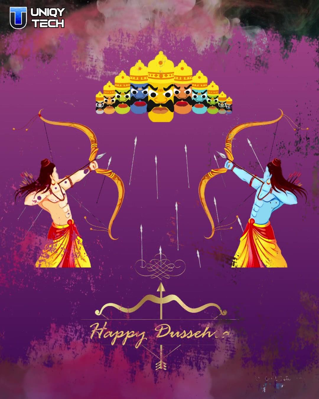 May this Dussehra burn all the gloom and misery on Earth and bring you ...