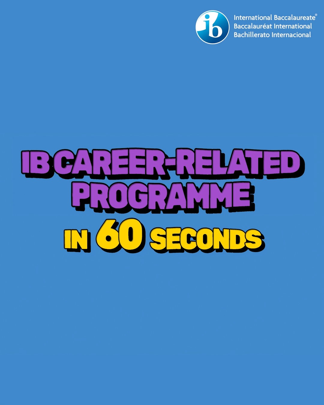 The Career-related Programme in a nutshell! 🕒 We asked our CP expert ...