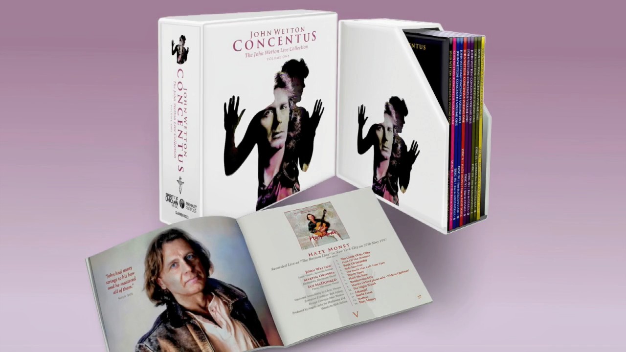 John Wetton 直筆サイン John Wetton music and merchandise