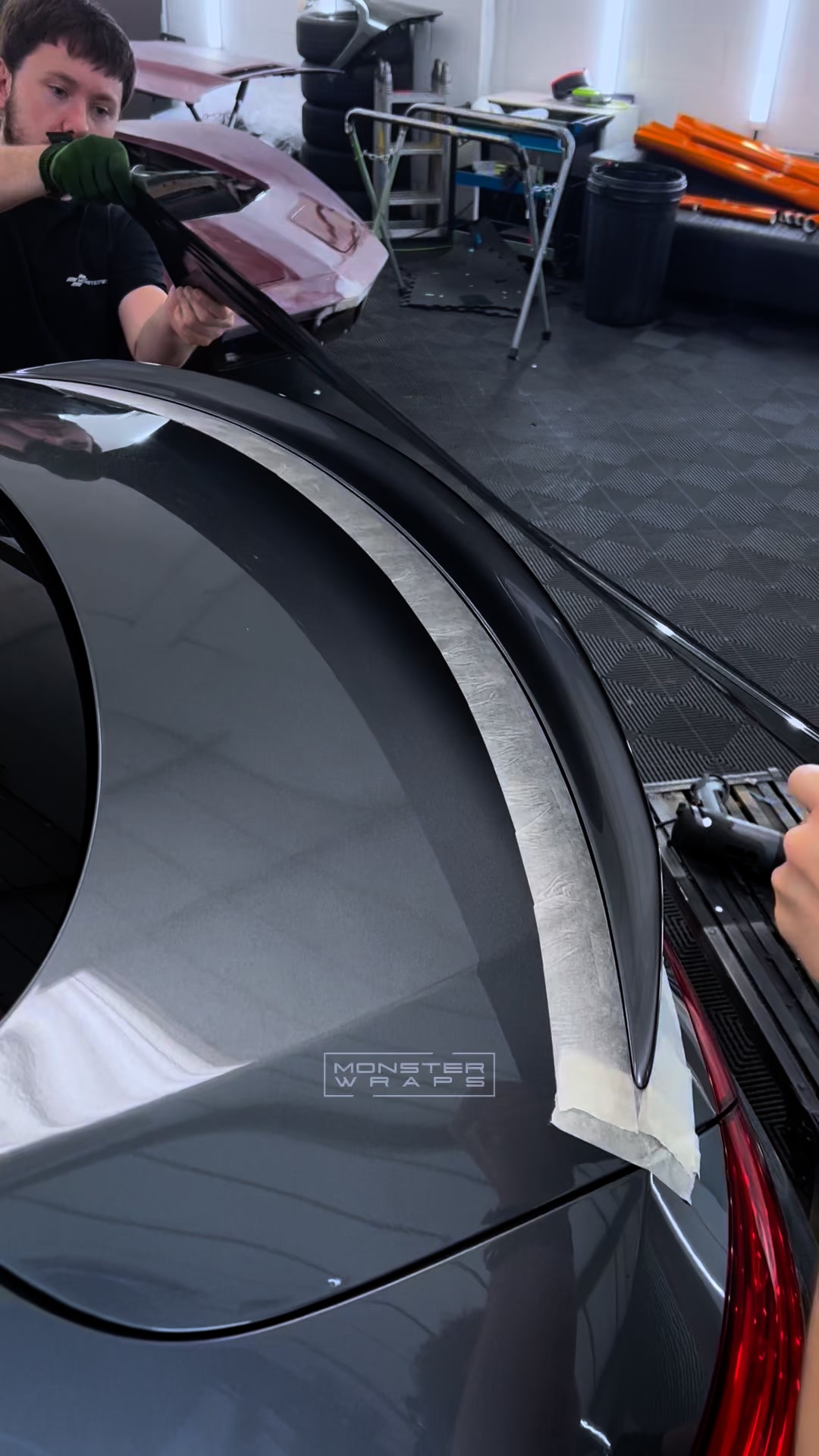 Monsterwraps - Gloss Green Envy Wrapped Civic Type R For a quote, give ...