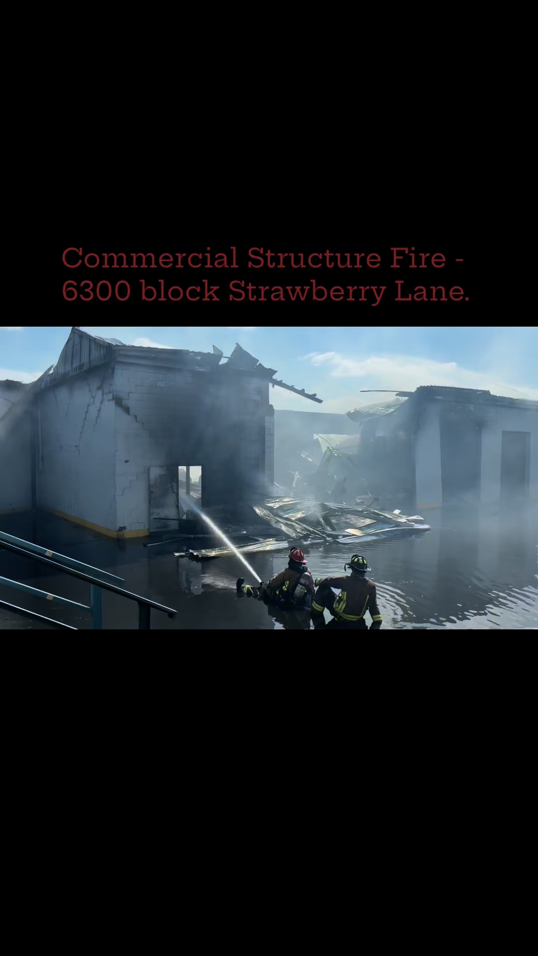 LFD fire companies on scene of a working structure, 6300 block ...