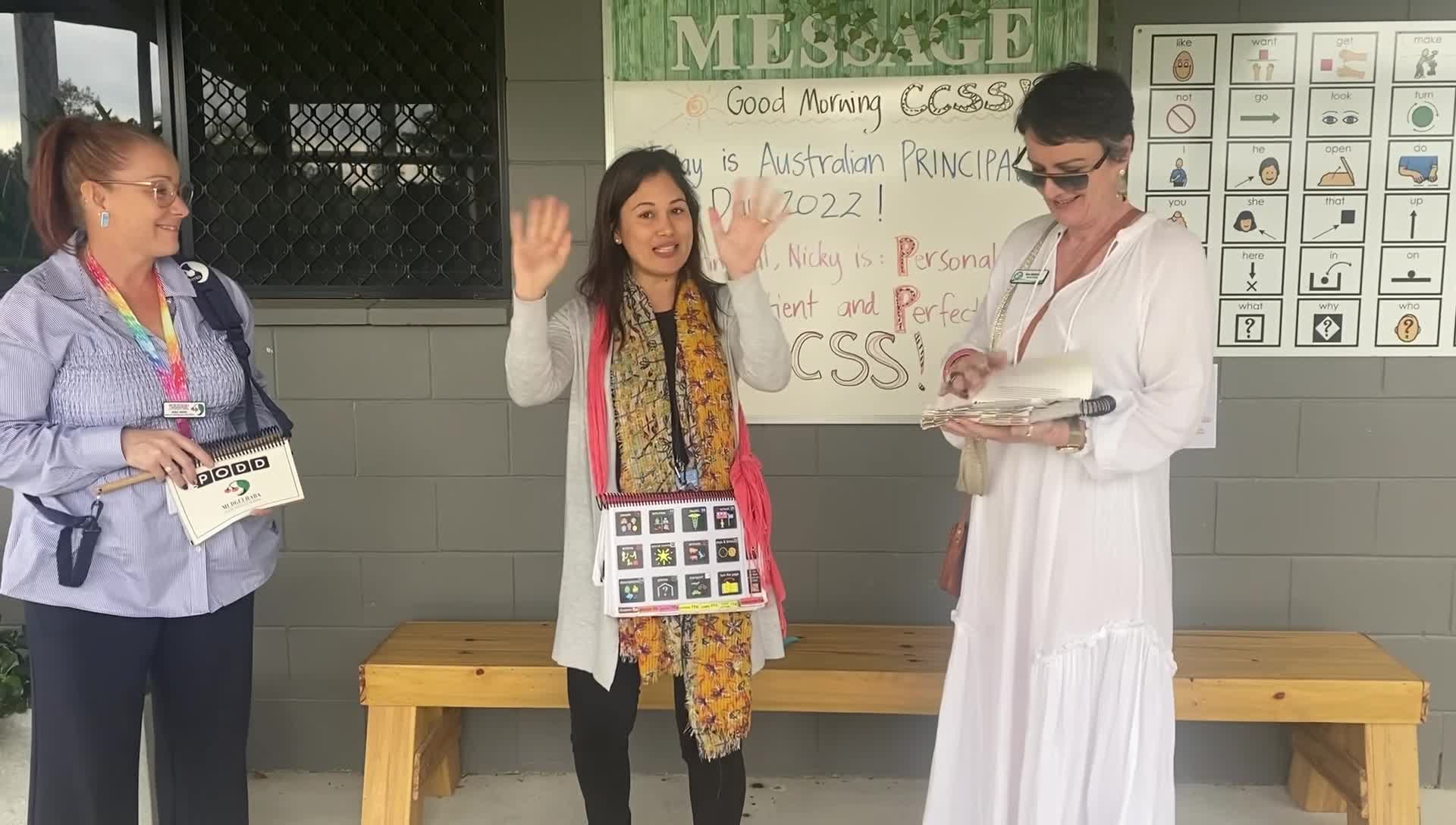 FMM celebrating National Principal day and thanking Ms. Bree from ...