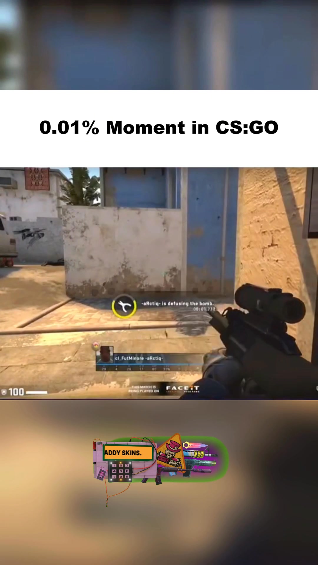 craziest moment captured in cs:go . . #csgomemes #CS2 #csgomoments #CS ...