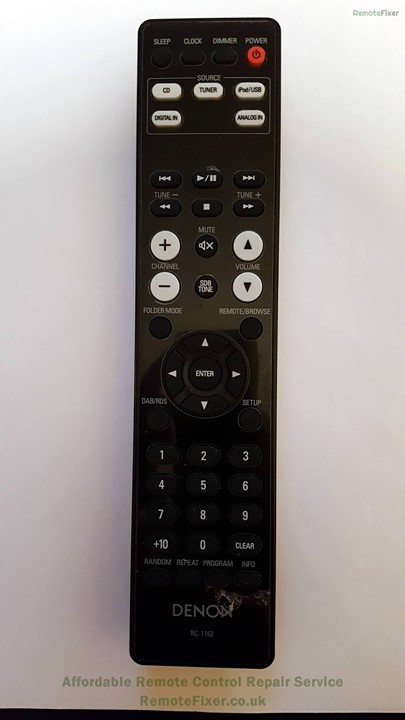 Denon RC-1162 Remote Control Repair (rf 6841-8039) If you have a