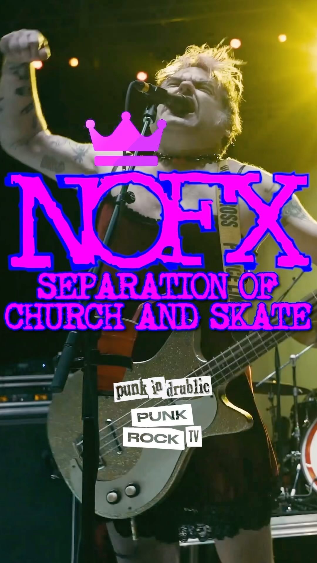 NOFX - SEPARATION OF CHURCH AND SKATE 🎥 @stagedivefilms