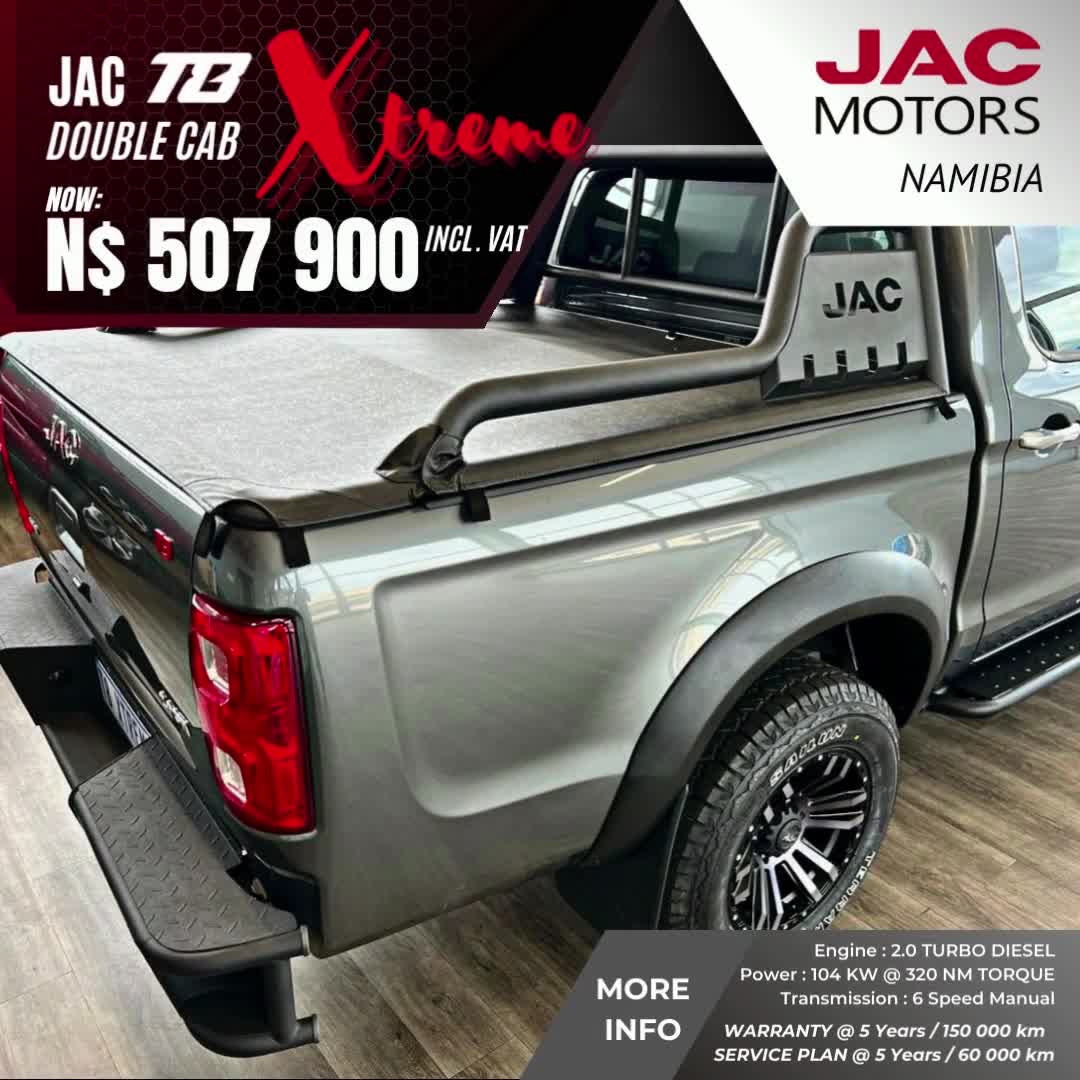 The All New JAC-T8 EXTREME-2.0-CTi 4x4 Engine : 2.0 TURBO DIESEL Power ...
