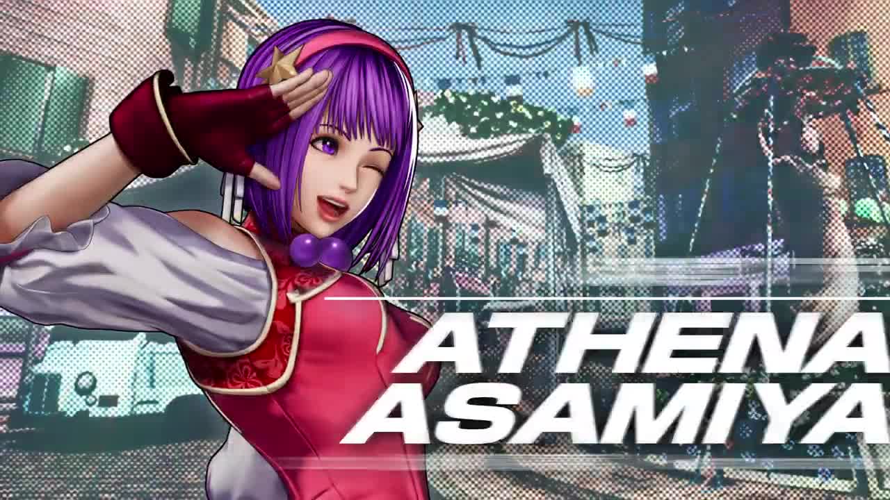 KOF XV】 Here's the character reveal trailer for ATHENA ASAMIYA