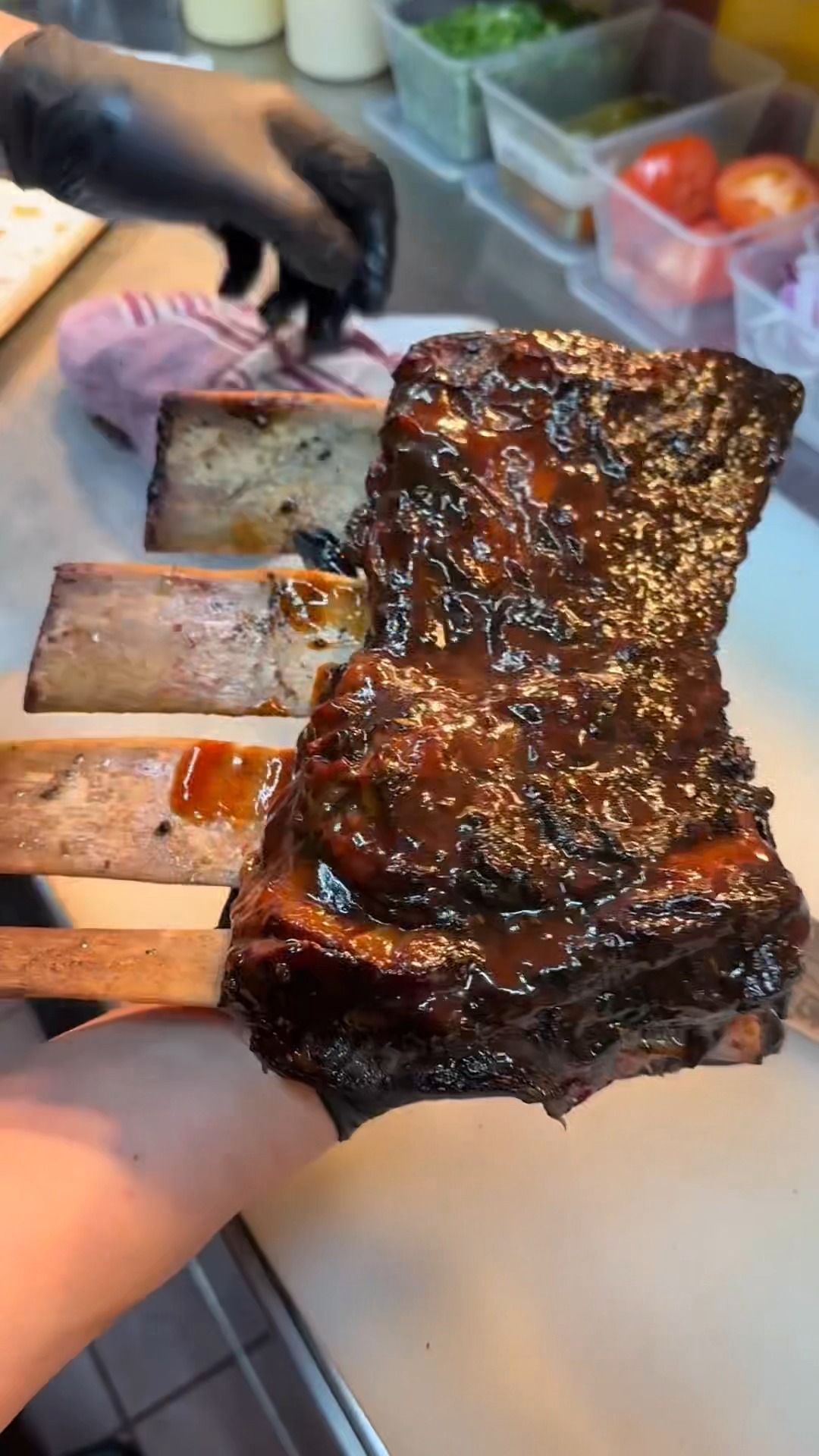 Slow-smoked beef ribs are gnarly. | Third Wave BBQ | Facebook