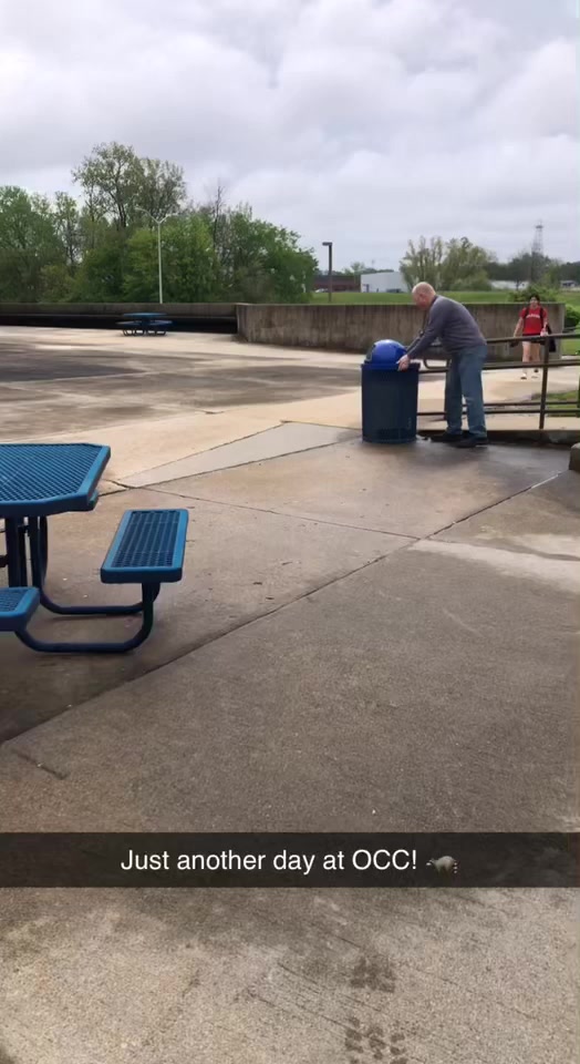 President Rodney Ranes was busy assisting a visitor today! | Olney ...