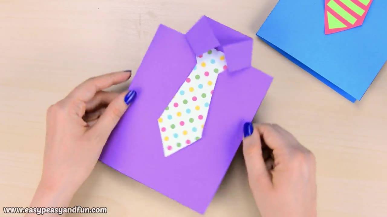 How to Make a Father’s Day Shirt Card (Template Included) | Father’s ...