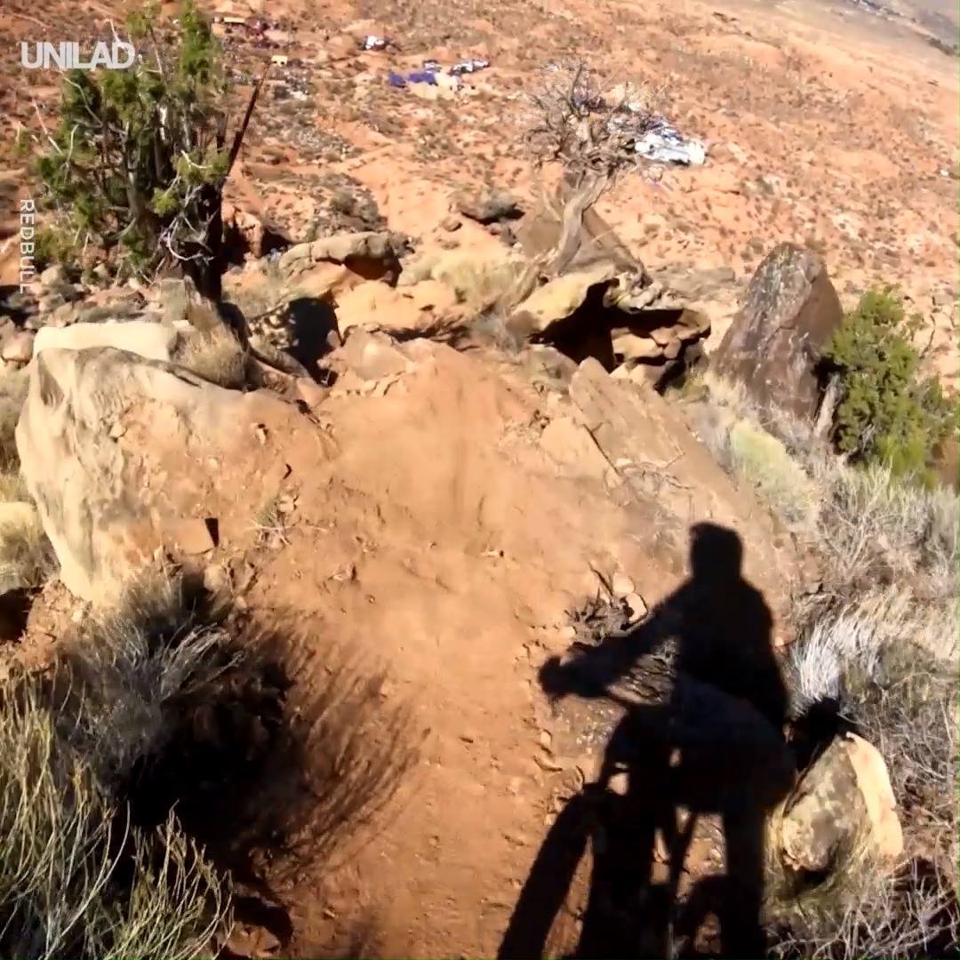 UNILAD - This mountain biking trail is not for the faint... | Facebook