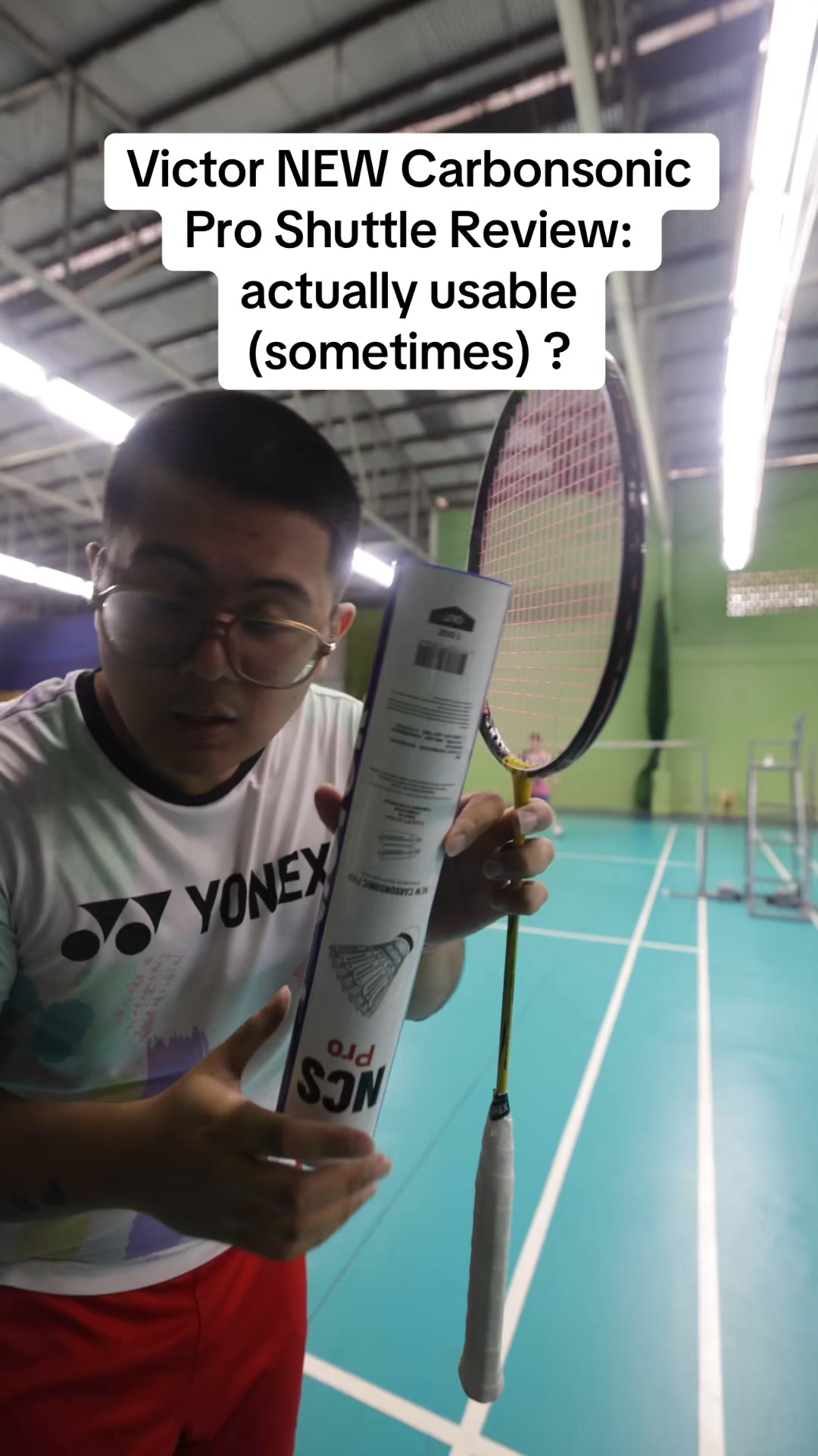 Victor NEW Carbonsonic Pro Shuttle Review These are almost decent. I ...