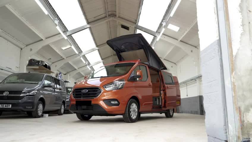 The all-new Ford Transit Custom Competition Layout is for cyclists ...