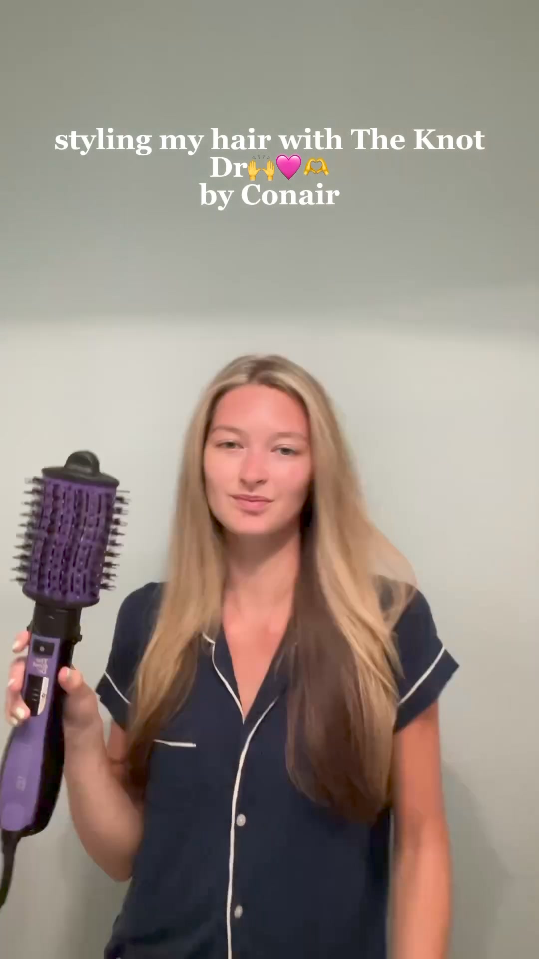Detangler brush the knot dr conair brush The Knot Dr for Conair Pro Mini Detangling Hairbrush with Case - Pastel Pink - Shop Brushes combs at