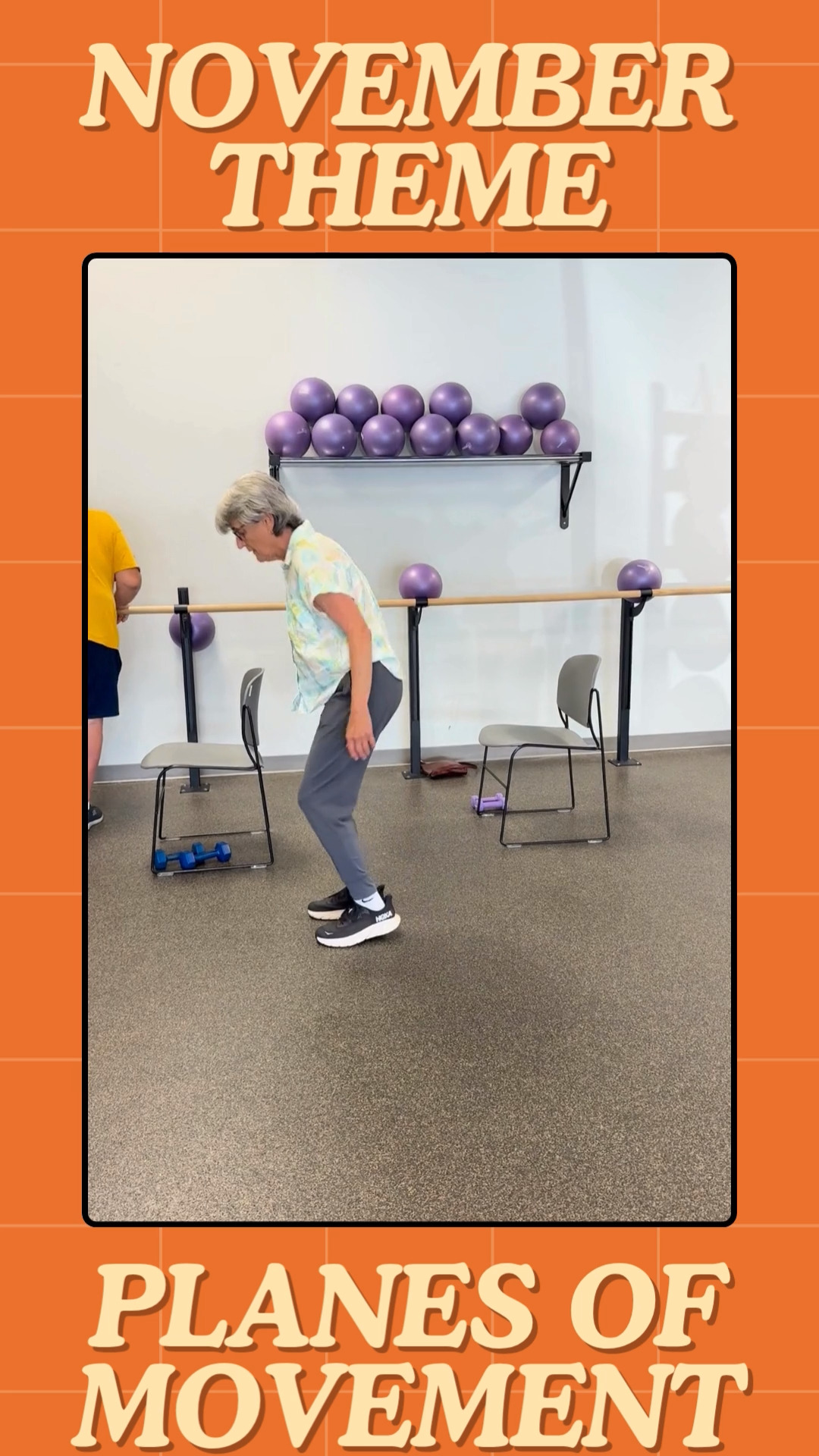 November Focus: Planes of Movement! Your body moves in three planes ...