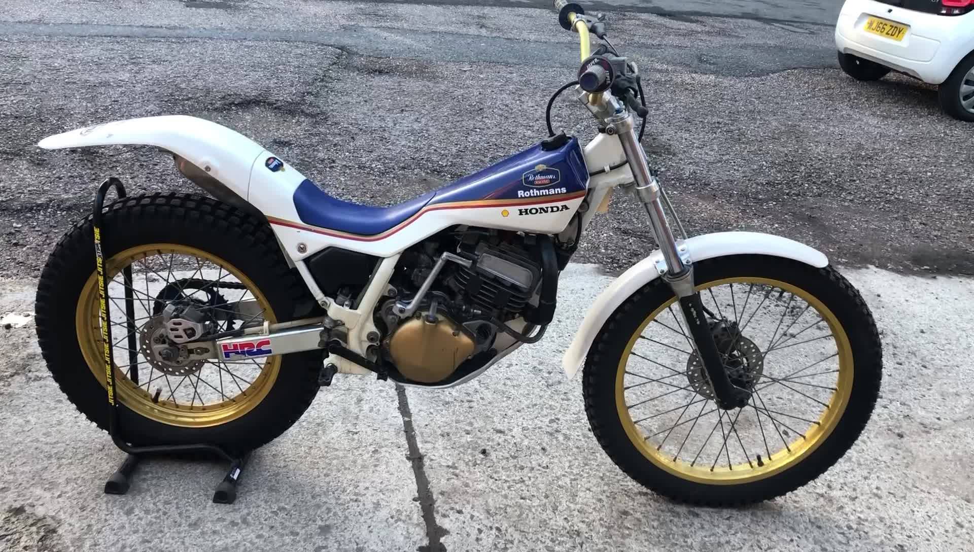 Absolutely love this Honda Tlm 260cc Way ahead of its time in 