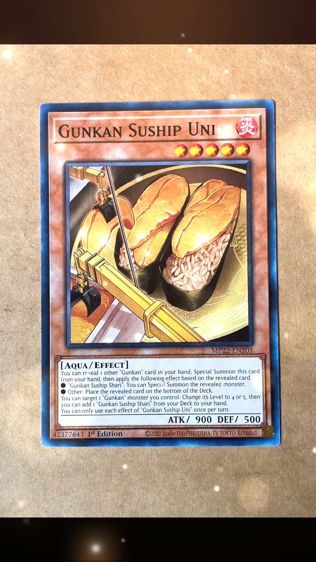 suship yugioh deck BODE-EN049 - Gunkan Shirauo-class Carrier - Common gunkan suship as rush duel