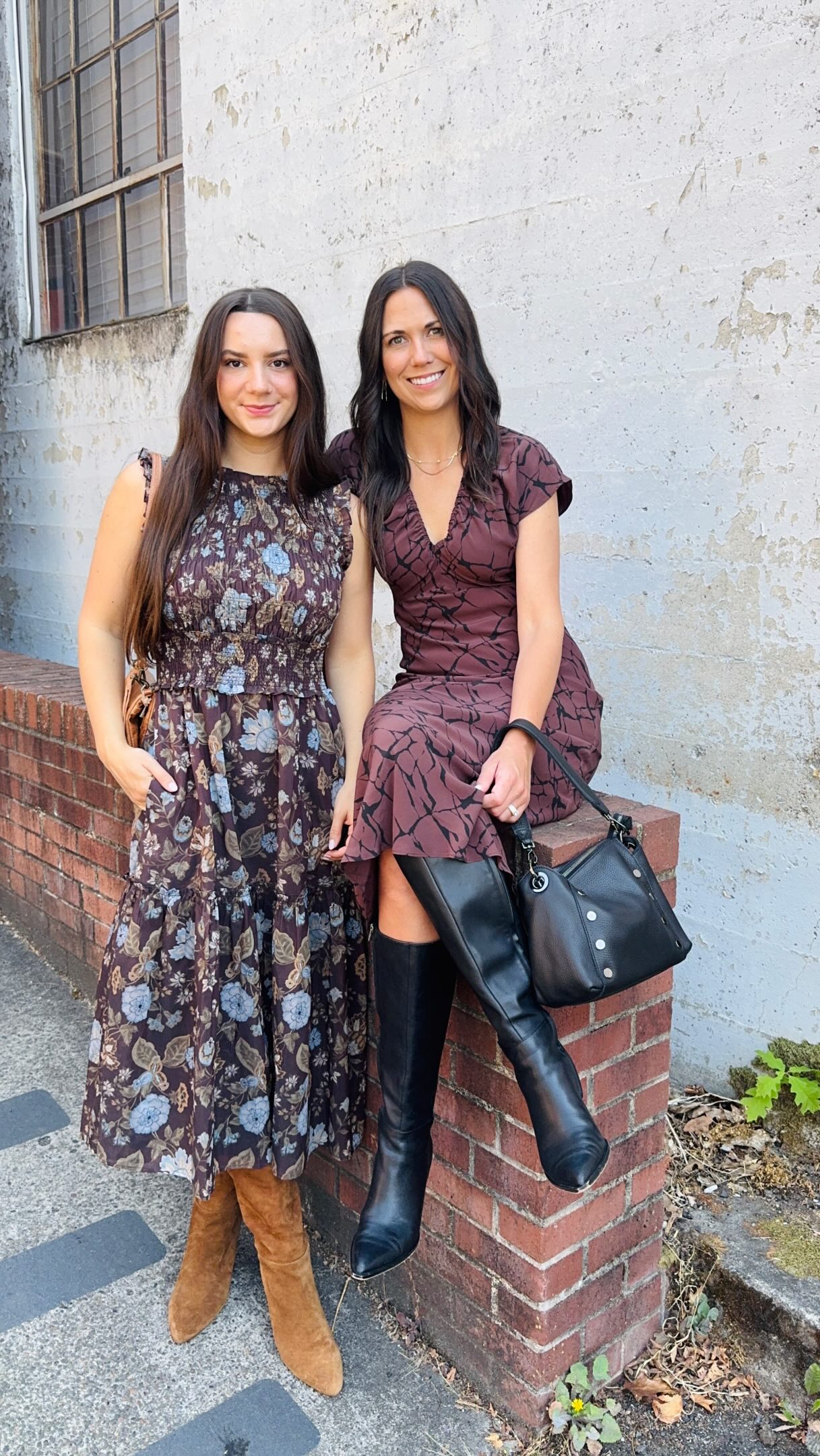 new trending dresses for ladies Officially counting down to fall 🍂 fall you can wear now + style later into the season! 🤎, #fallfashion #trendingdresses #styleforwomen #newarrivals #ootd | Arktana Boutique Chiffon Maxi Dress