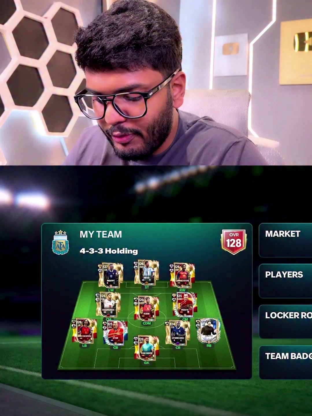 129 OVR - First Reached 🤫 #fcmobile #fcmobile26 #football