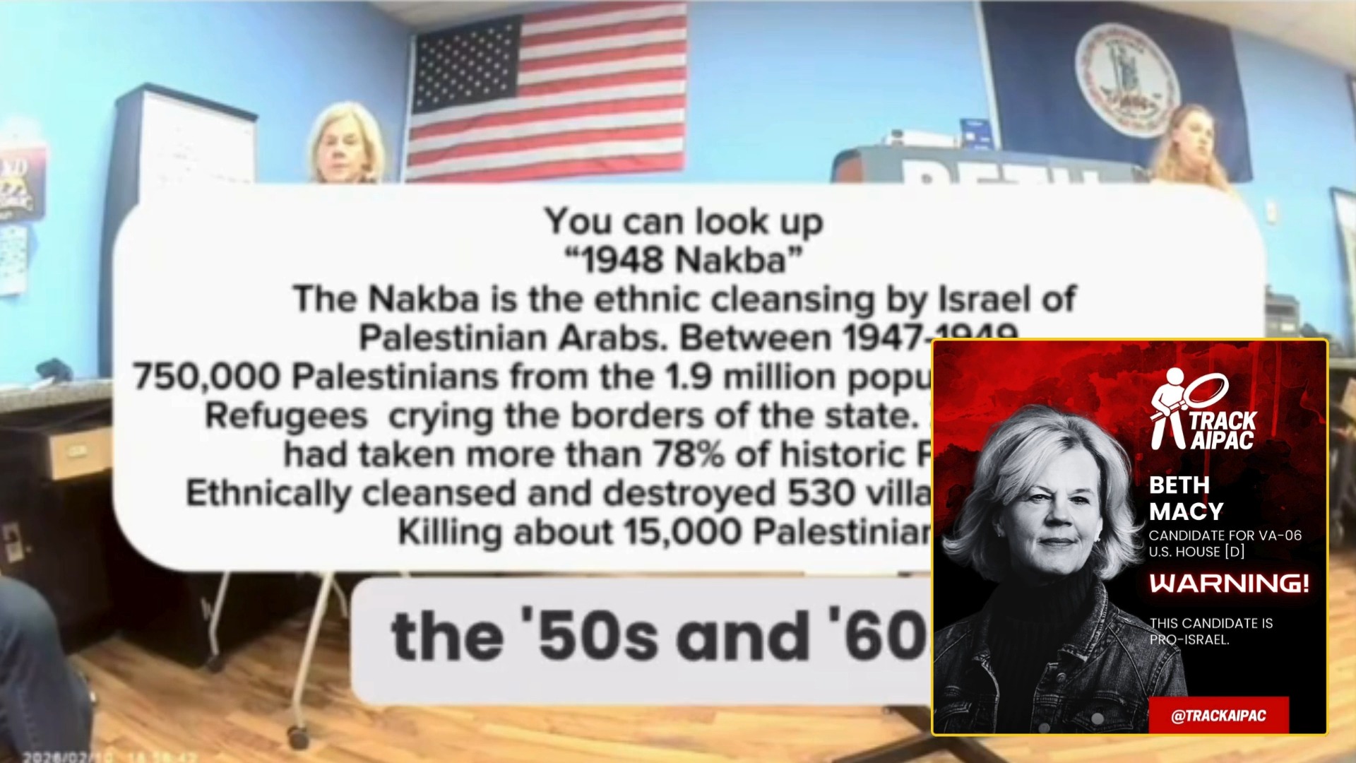 AIPAC Tracker - ⚠️ #VA06 candidate Beth Macy, Author is... | Facebook