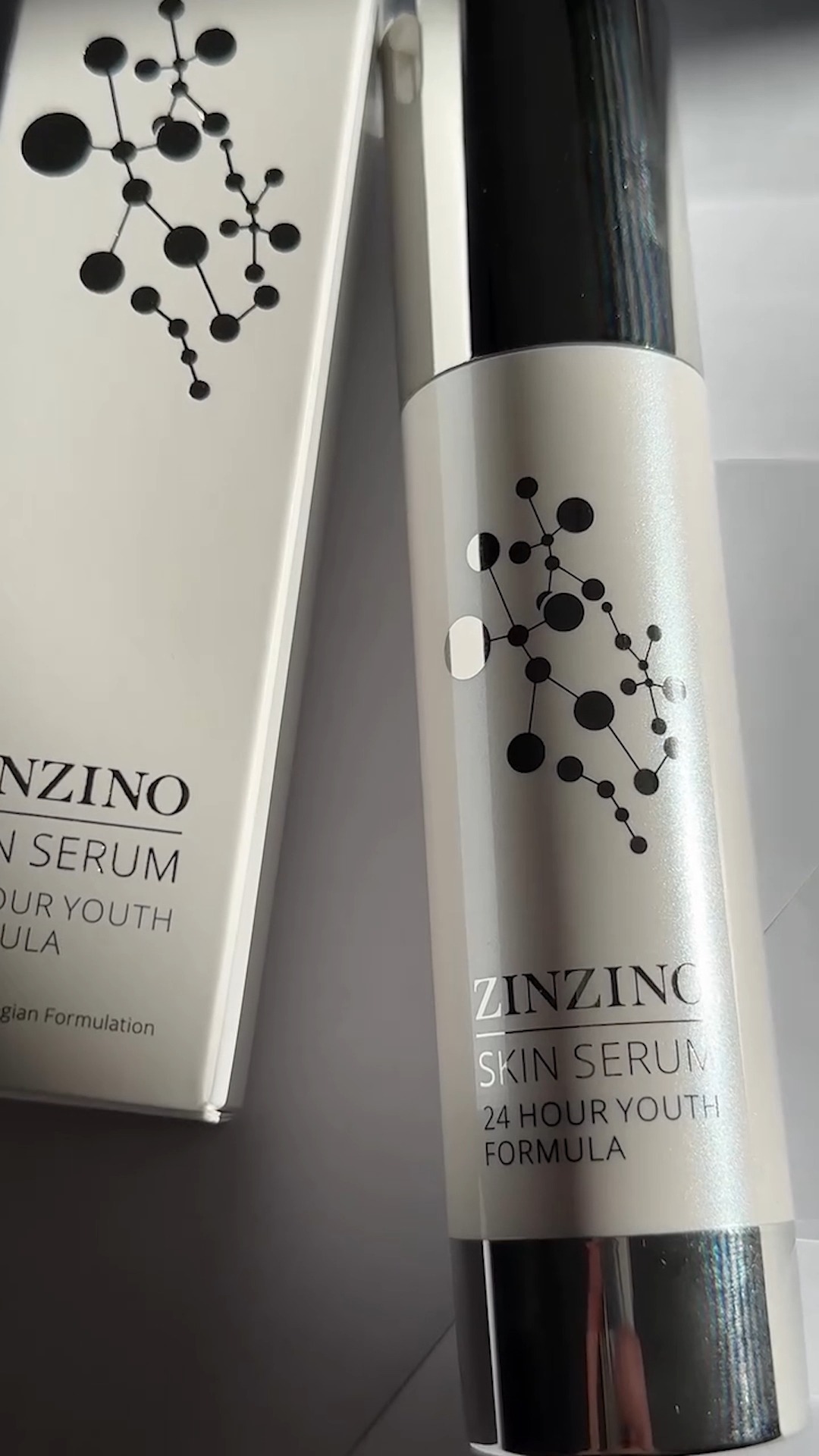 ZINZINO SKIN SERUM // a 24-hour youth formula for the face and