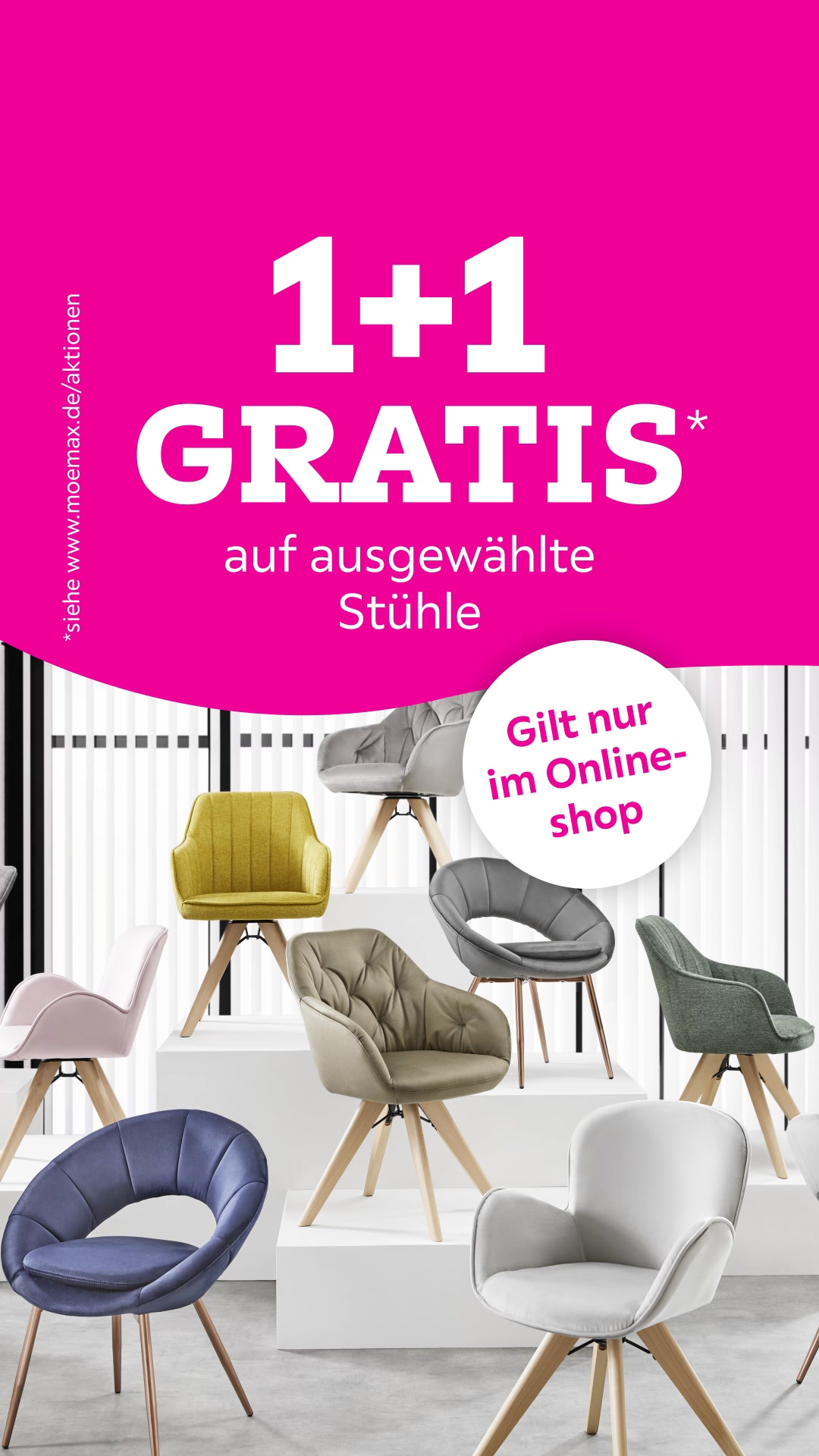 Exklusive Stuhl-Aktion bei mömax 💚 | mömax Deutschland