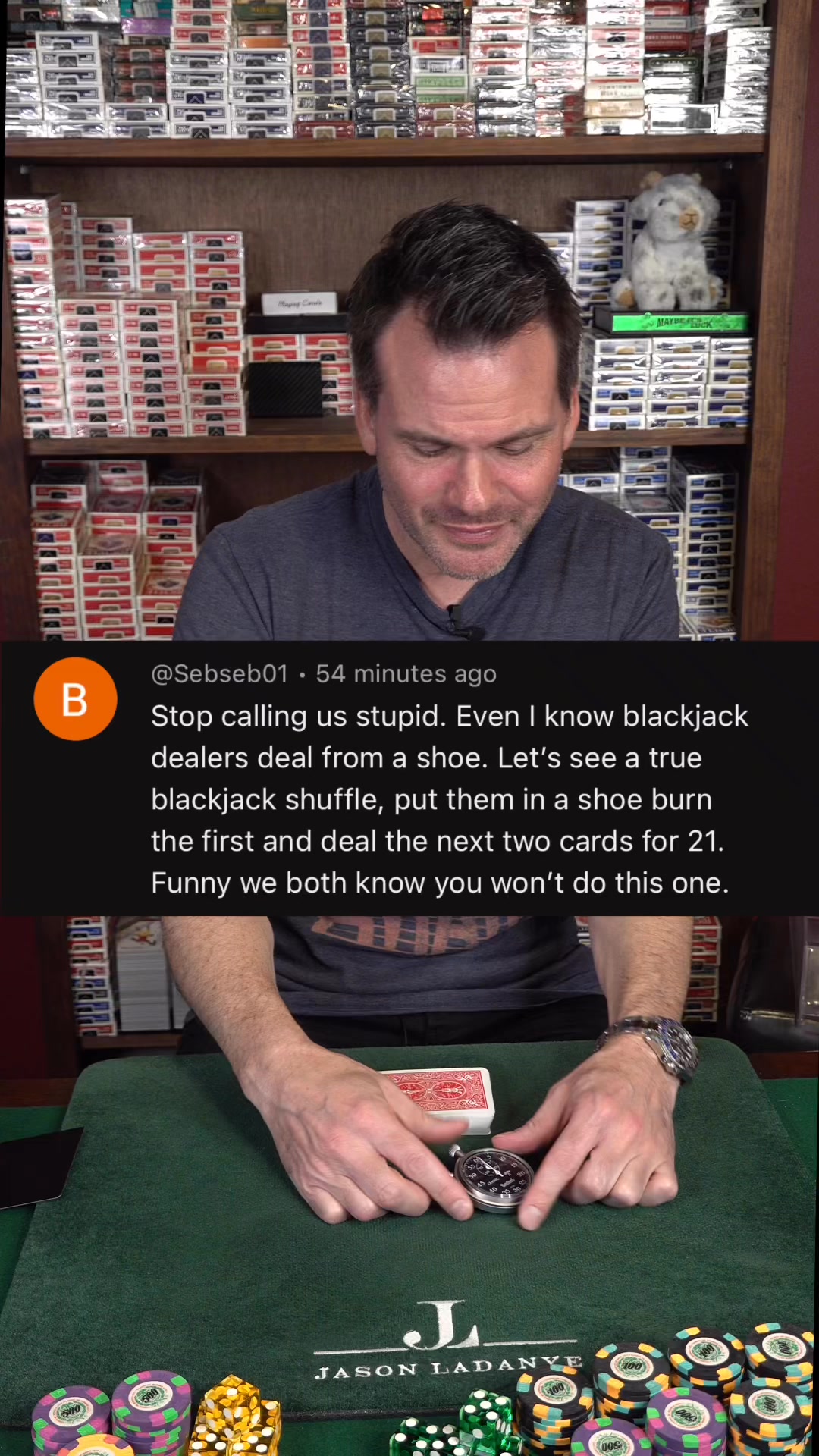 Can a CARD CHEAT do Sleight of Hand With... A SHOE!? 👞 | Card Magic By ...
