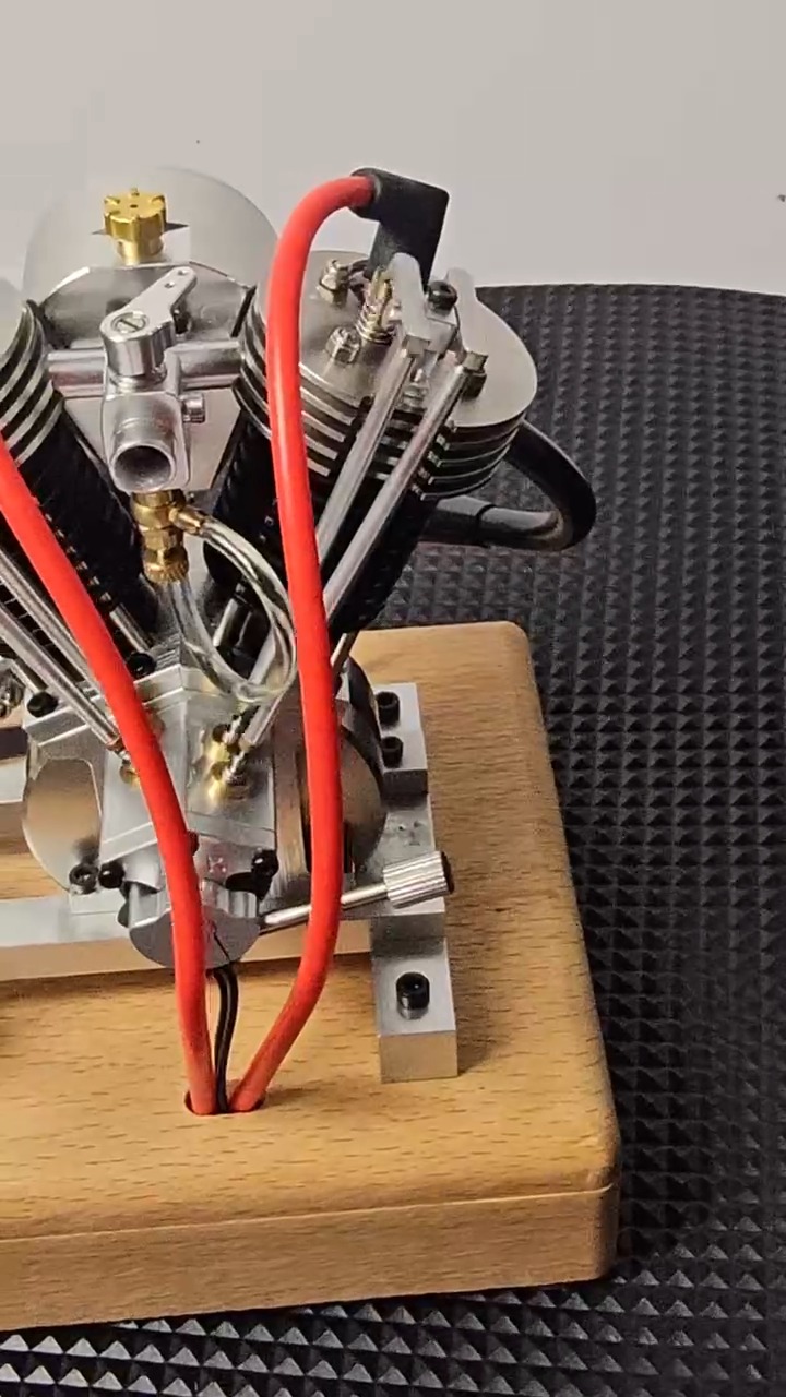 One-click start of New MUSA Hoglet V2 Engine Stirlingkit.com # ...