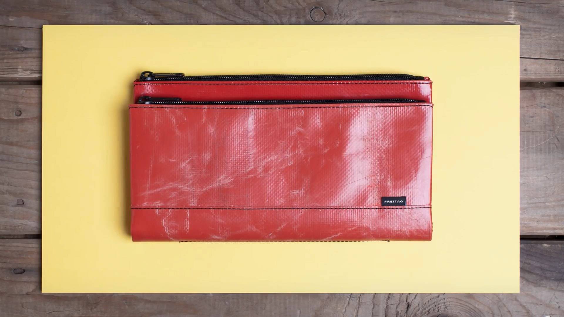 Pick your favorite double pouch that organizes your stuff before 