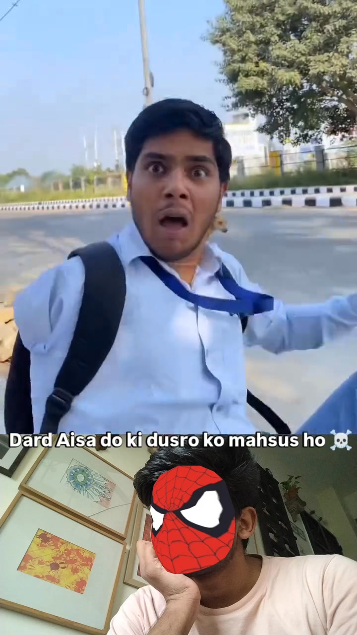 dard Aisa do ki dusro ko mehsoos ho 💀 #funny #memes #comedy #ytshorts # ...