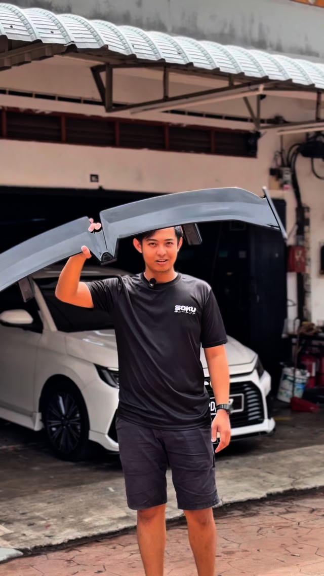 SPOILER TYPE B SESUAI UNTUK VIOS PARI !! #sokuracing #sokuracing6666 # ...